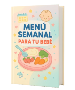 Menú semanal para tu bebé
